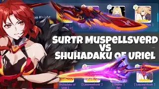 V4.2 - Surtr Muspellsverd vs Shuhadaku Of Uriel - Honkai Impact 3