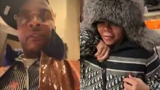 TI & His Wife Tiny Does A Drip Check At Their Home In Their Own Style😂
