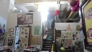 plz tell me im not freezing !? donate to the channel ! new art home renovation art gallery making