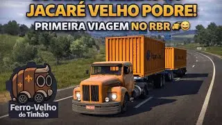 Botando press&atilde;o no Jacar&eacute; Velho Podre! 🐊🚛 | Primeira viagem no RBR #eurotrucksimulator2 #rbr128