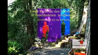 Kunst Ausstellung  LichtWEGE in Kassel  am Weinberg 2024
