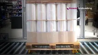 Пневматический подъемный стол для палеты внутри палетообмотчика Octopus Compact TSi, Haloila