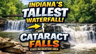 Indiana&rsquo;s Tallest Waterfall | Cataract Falls State Recreation Area