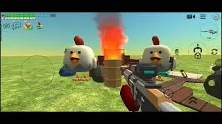 Играю свою игру чикен ган 3👍👍👍