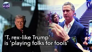 California governor Newsom urges Europe to grow 'backbone' and 'punch' back at Trump at Davos