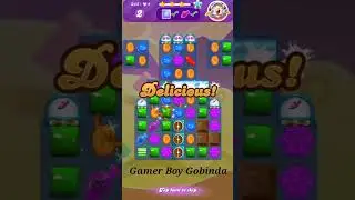 Candy Crush Saga Level 340_345 #candycrush #gamerboy