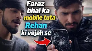 Faraz bhai ka mobile tuta Rehan ki vajah se 😡#comedy #youtube #vilagelife #saurabhjoshivlogs 