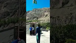 A patriot saluting national flag on 14th august independence day of Pakistan #patriotic #feelings
