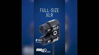 MID49 AB-1 XLR Audio Adapter Breakout Box for RED KOMODO X, V-RAPTOR, ARRI Alexa Mini, Z-Cam E2