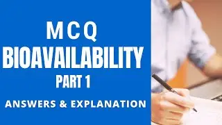 bioavailability mcq, bioavailability of drug hospital and clinical pharmacy, hcp mcq, mcq hcp