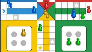 how to Play Ludo Club in 4 PLAYERS  👑 | New Ludo Game Play Video 😍 | Ludo Game in 4 PLAYERS 
