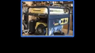 generator repair, flashing the generator