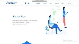Bitcoin exchange  ZEBPAY    -Crypto trading platform -Cryptocurrency Exchange -Crypto Exchanges