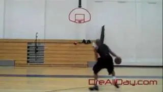 Allen Iverson In & Out, 2-Step Crossover Hands-Up Move Drive Layup Pt. 1 Move | Dre Baldwin