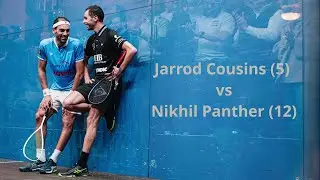 Jarrod Cousins vs Nikhil Pather - PSA Open 2025