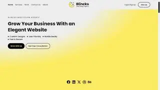 Blincks Web Design Agency Website