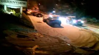 Snow chains fail in Seattle. Cars are unprepared.