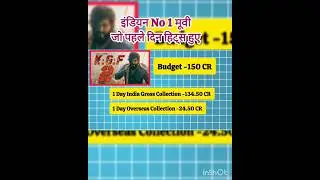 KGf 2 1st Day worldwide collection #shorts