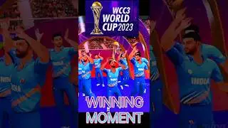 ICC Worldcup 2023 winning moment #wcc3 #shots #cricket