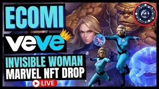 Ecomi / Veve - День выпадения Veve NFT - Редкий секрет невидимой женщины! 🔮