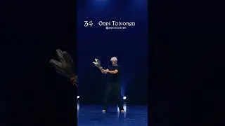 Онни Тойвонен занял 34-е место в списке 40 лучших жонглеров 2025 года!!!