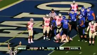 09/14/2013 Stony Brook vs Buffalo Football Highlights