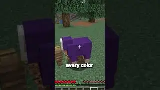 How to Make Rainbow Sheep in Minecraft!
