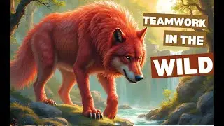 Team Work In The Wild: Lessons From Wolves