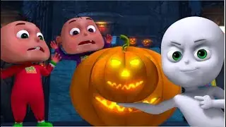 Five Little Babies In a Haunted Bungalow | Zool Babies Fun Songs | Halloween Songs | ScaryaND spooky