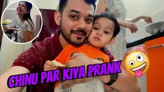 Chinu par kiya prank😛 viya family vlogs !!