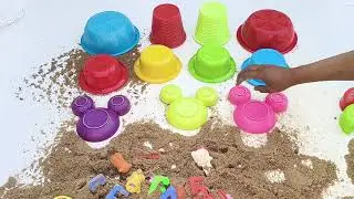 Satisfying ASMR Video I Amazing Colours Cup Sand Cake Designs I How To Make Kitchen Tools Sand Cake