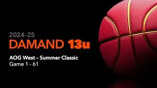 Damand 13u - Attitude of Gratitude - Summer Classic Tournament Game 1