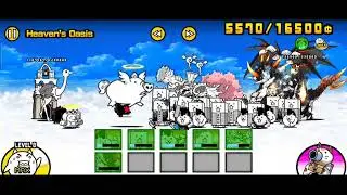 Immortal Keiji (Lv. 60 Max Talents) & Dioramos (Lv. 60 Max Talents) VS Heaven's Oasis - Battle Cats