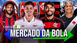 🚨 ARSENAL vai por ÁLVAREZ, FLAMENGO INSISTE por PAQUETÁ, DEYVERSON no VASCO, MILAN e+