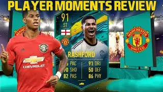 WELL DESERVED!! 91 PLAYER MOMENTS MARCUS RASHFORD PLAYER REVIEW! FIFA 20 ULTIMATE TEAM