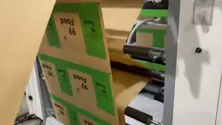 Square Bottom Paper Bag Machine | No Handle | Inline Printing
