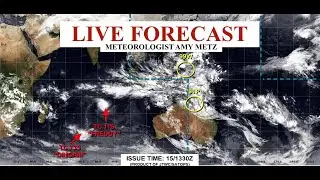 FREDDY HAS AN EYE WALL #cyclone #track