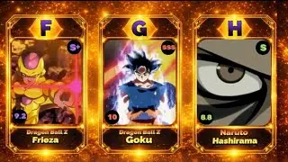 Who Is SSS?&ldquo;A to Z Anime Power Levels (Trading Card Style)