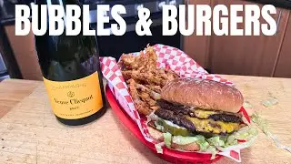 Smashburger + Veuve Clicquot | Самое неожиданное сочетание шампанского