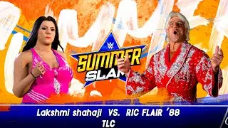 🔥 LIVE: Lakshmi Shahaji Vs Ric Flair | WWE TLC Match