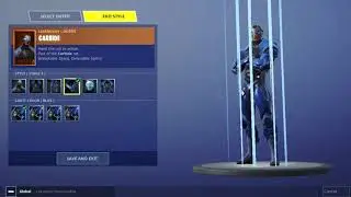 Fortnite locker showcase 40+ skins 25+ backblings