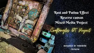 Craftangles Rust Effect and Patina Effect Paste | Stamperia | Sir Vagabond | Steampunk Mixed Media