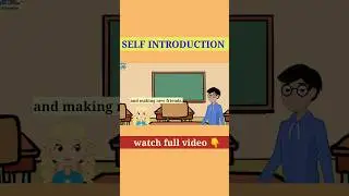 SELF INTRODUCTION #english #learnenglish #shorts