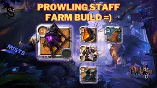 Prowling Staff Mists Money Farm Build / Albion Online Mists Fight Solo Pvp #albiononline