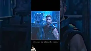 When thor sees stormbreaker for first time⚡️🔨#thor #marvel #odin #thorthunder #thorstormbreaker