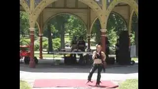 A Belly Dancer at the St Louis Pagan Festival in Tower Grove Park