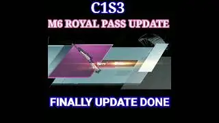 C1S3 | BGMI M6 ROYAL PASS UPDATE DONE | #shorts #youtubeshorts #trendingshorts #unticgaming