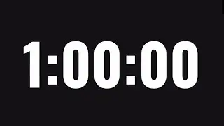Таймер на 1 час &ndash; Отсчёт Вперёд с 00:00