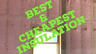 #10. Строительство дома из сарая на столбах: изоляция