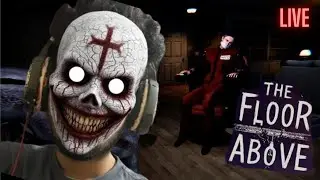 FLOOR ABOVE 😱 Horror Game Live | Telugu Gameplay | Join Now!|  Road to 1Ksubs